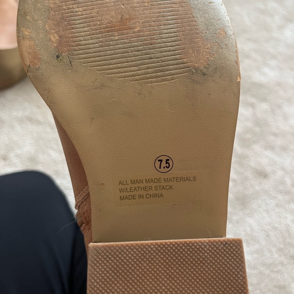 Report Tan Ankle Booties - Picture 4 of 4